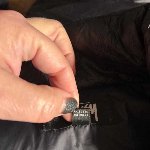 Stussy DOWN PUFFER WRINKLED NYLON size Large NWOT - Picture 12 of 16